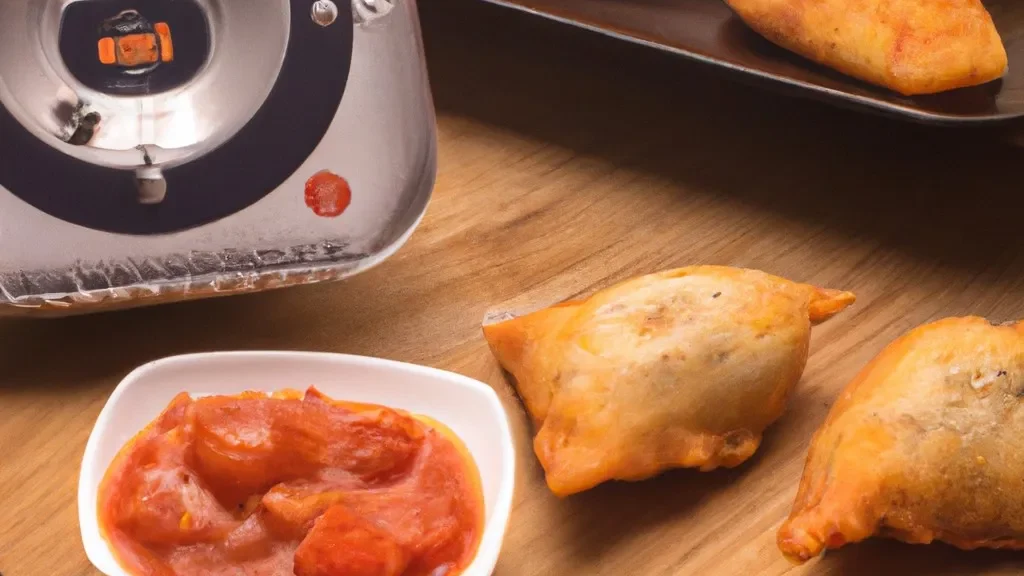 Frango no lugar do queijo: você saberia que o tomate pode ser recheado assim? 1 tomate recheado com frango na airfryer receita muito simples e3ec1c91
