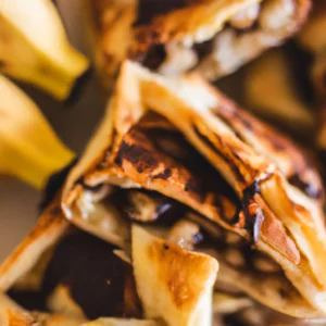 tortinha de massa folhada com banana e chocolate na airfryer 10f6dc4a