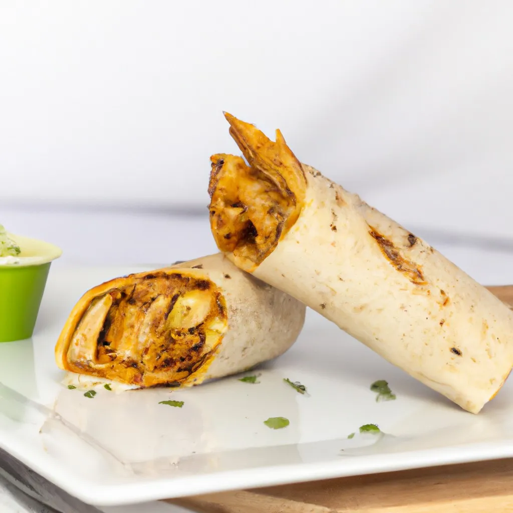wrap frango receita deliciosa na airfryer e6f86ba8