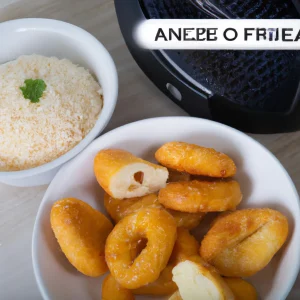 arroz aos queijos na airfryer receita deliciosa passo a passo 47832c07