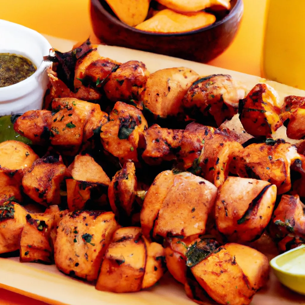 espetinho de frango na airfryer delicioso e f cil de fazer 7262d3ad