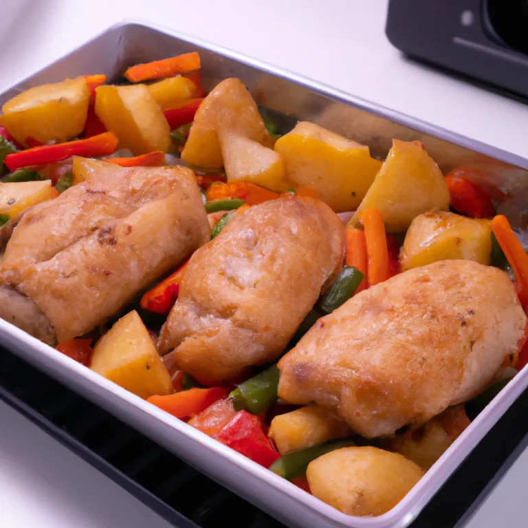 fil de frango com legumes na airfryer receita f cil de fazer 85cedef7