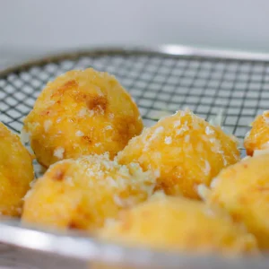 petiscos bolinho de arroz receita deliciosa na airfryer 561f969d