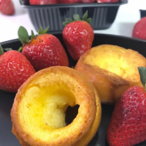 pudim de p o com morangos na airfryer 114745b3