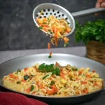 Como fazer um prato saudável e delicioso com macarrão e legumes na Airfryer em minutos!