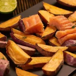 Como fazer um salmão delicioso com batatas na Airfryer em minutos!